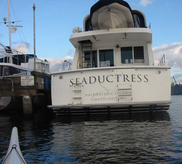 boat names. or goofy oat names,